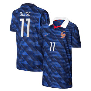 �y�����O�b�Y�zNATIONAL TEAM �t�����X��\ �}�C�P���E�I���[�Y �z�[�� ���j�t�H�[�� �i�I�[�Z���e�B�b�N�j Nike/�i�C�L ���[�X�E�W���j�A�T�C�Y �u���[ (NIK S26 Youth Match Authentic Jersey - Player)