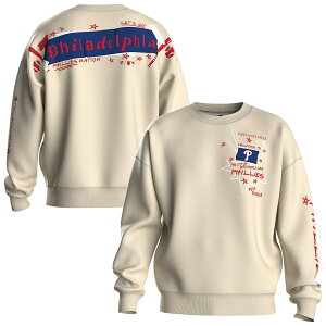 �y�����O�b�Y�zMLB �t�B���[�Y �t���[�X �g���[�i�[ Fanatics/�t�@�i�e�B�N�X ���f�B�[�X (MLB Women's Spirit Jersey Graffiti FLEECE CREW NECK SWEATSHIRT SP26)
