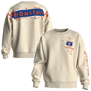 �y�����O�b�Y�zMLB �A�X�g���Y �t���[�X �g���[�i�[ Fanatics/�t�@�i�e�B�N�X ���f�B�[�X (MLB Women's Spirit Jersey Graffiti FLEECE CREW NECK SWEATSHIRT SP26)