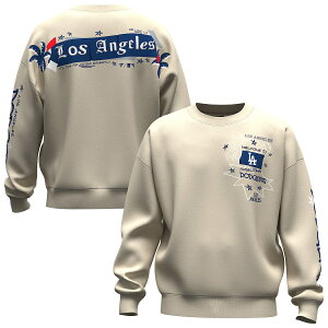 �y�����O�b�Y�zMLB �h�W���[�X �t���[�X �g���[�i�[ Fanatics/�t�@�i�e�B�N�X ���f�B�[�X (MLB Women's Spirit Jersey Graffiti FLEECE CREW NECK SWEATSHIRT SP26)