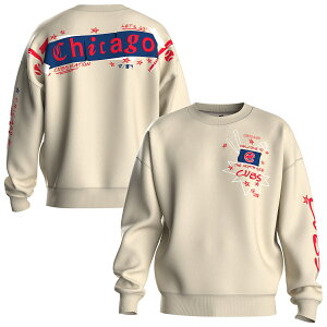 �y�����O�b�Y�zMLB �J�u�X �t���[�X �g���[�i�[ Fanatics/�t�@�i�e�B�N�X ���f�B�[�X (MLB Women's Spirit Jersey Graffiti FLEECE CREW NECK SWEATSHIRT SP26)