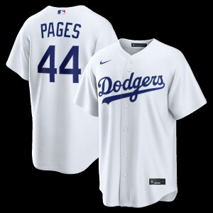 �y�����O�b�Y�zMLB �h�W���[�X �A���f�B�E�p�w�X �z�[�� ���j�t�H�[�� �i���v���J�j Nike/�i�C�L �����Y �z���C�g (Nike 2026 Men's Replica RP26 Core Jersey - Starter Player)