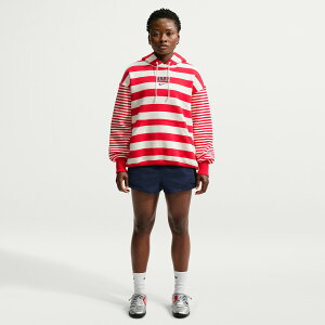 �y�����O�b�Y�zNATIONAL TEAM �A�����J��\ �t���[�X �p�[�J�[ Nike/�i�C�L ���f�B�[�X �z���C�g (NIK SU26 Women's Phoenix Fleece Oversized PO Hood)