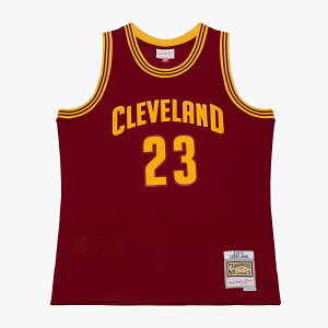 Men's Mitchell & Ness LeBron James Wine Cleveland Cavaliers 2015-16 Swingman Jersey