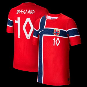 �y�����O�b�Y�zNATIONAL TEAM �m���E�F�[��\ �}���e�B���E�E�[�f�S�[�� �z�[�� ���j�t�H�[�� �i�I�[�Z���e�B�b�N�j Nike/�i�C�L ���[�X�E�W���j�A�T�C�Y ���b�h (NIK S26 Youth Match Authentic Jersey - Pla