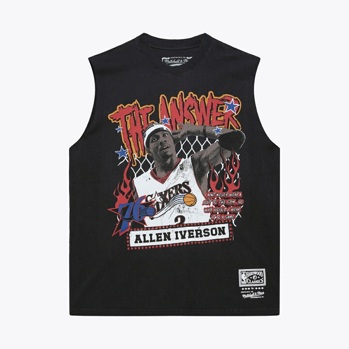 楽天市場】【公式グッズ】NBA 76ers アレン・アイバーソン タンク 