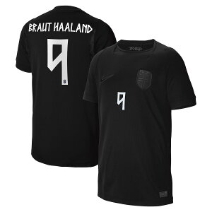 �y�����O�b�Y�zNATIONAL TEAM �m���E�F�[��\ �G�[�����O�E�z�[�����h �A�E�F�C ���j�t�H�[�� �i���v���J�j Nike/�i�C�L ���[�X�E�W���j�A�T�C�Y �u���b�N (NIK S26 Youth Stadium Replica Jersey - Player)