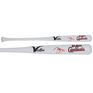 Yadier Molina St. Louis Cardinals Autographed Victus Team ID Mini Bat