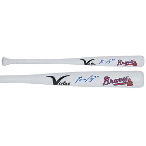 Austin Riley Atlanta Braves Autographed Victus Team ID Mini Bat