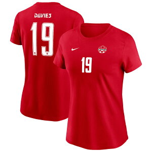 �y�����O�b�Y�zNATIONAL TEAM �J�i�_��\ �A���t�H���\�E�f�C���B�X �l�[��&�i���o�[ T�V���c Nike/�i�C�L ���f�B�[�X ���b�h (BCS S26 Women's N&N Player 2-Hit Tee)