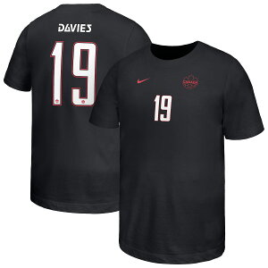 �y�����O�b�Y�zNATIONAL TEAM �J�i�_��\ �A���t�H���\�E�f�C���B�X �l�[��&�i���o�[ T�V���c Nike/�i�C�L ���[�X�E�W���j�A�T�C�Y �u���b�N (BCS S26 Youth N&N Player 2-Hit Tee)