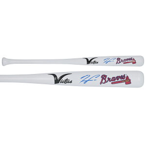 Ronald Acuna Jr. Atlanta Braves Autographed Victus Team ID Mini Bat