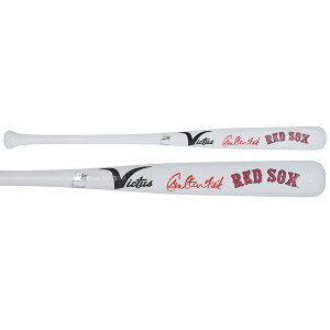 Carlton Fisk Boston Red Sox Autographed Victus Team ID Mini Bat