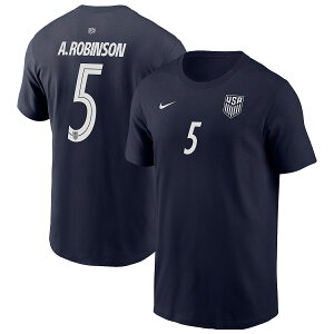 �y�����O�b�Y�zNATIONAL TEAM �A�����J��\ �A���g�j�[�E���r���\�� �l�[��&�i���o�[ T�V���c Nike/�i�C�L �����Y �l�C�r�[ (BCS S26 Men's N&N Player 2-Hit Tee)