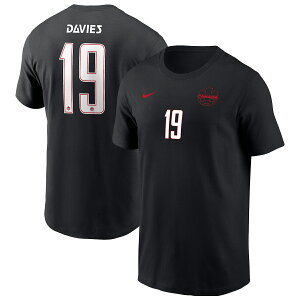 �y�����O�b�Y�zNATIONAL TEAM �J�i�_��\ �A���t�H���\�E�f�C���B�X �l�[��&�i���o�[ T�V���c Nike/�i�C�L �����Y �u���b�N (BCS S26 Men's N&N Player 2-Hit Tee)