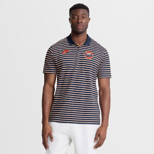 Men's Nike Navy Houston Astros Cooperstown Collection Dri-FIT Victory Striped Polo