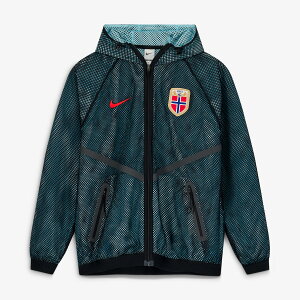 �y�����O�b�Y�zNATIONAL TEAM �m���E�F�[��\ �W���P�b�g Nike/�i�C�L �����Y �u���b�N (NIK SU26 Men's KMC Anthem FZ Hooded Jacket)