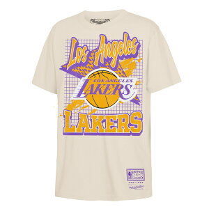 �y�����O�b�Y�zNBA ���C�J�[�Y T�V���c Mitchell & Ness/�~�b�`�F�����l�X ���[�X�E�W���j�A�T�C�Y �i�`������ (NBA OST-Mitchell & Ness Youth Hardwood Classics Retro Vibe SS Tee)