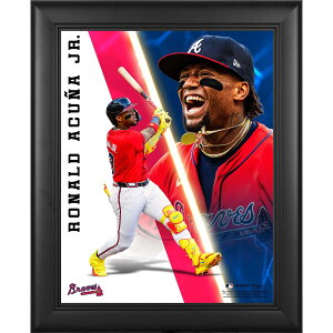 Ronald Acuna Jr. Atlanta Braves Framed 13 x 16 Radiance Collage