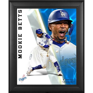 Mookie Betts Los Angeles Dodgers Framed 13 x 16 Radiance Collage