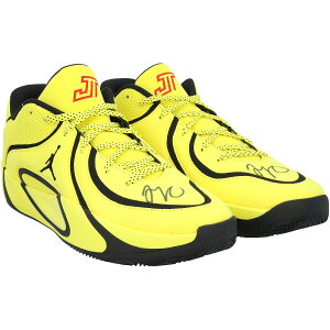 Jayson Tatum Boston Celtics Autographed Yellow Jordan Brand Tatum 4 Basketball Shoes