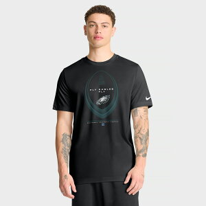 Men's Nike Black Philadelphia Eagles Big & Tall Legend Icon Dri-FIT T-Shirt