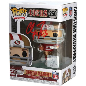 Christian McCaffrey San Francisco 49ers Autographed Funko Pop! Figurine