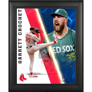 Garrett Crochet Boston Red Sox Framed 13 x 16 Radiance Collage