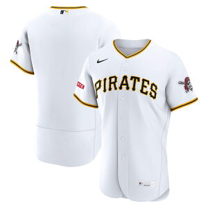 �y�����O�b�Y�zMLB �p�C���[�c �z�[�� ���j�t�H�[�� �i�I�[�Z���e�B�b�N�j Nike/�i�C�L �����Y �z���C�g (Authentic 2026 Jersey w/ Sponsor Patch - Team Front)