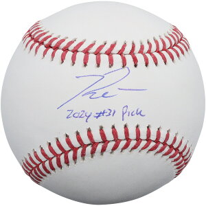 Ryan Waldschmidt Arizona Diamondbacks Autographed Baseball with 2024 #31 Pick Inscription
