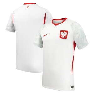 Men's Nike White Poland National Team 2026 Home Stadium Replica Jersey