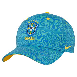 Men's Nike Blue Brazil National Team Rise Adjustable Hat