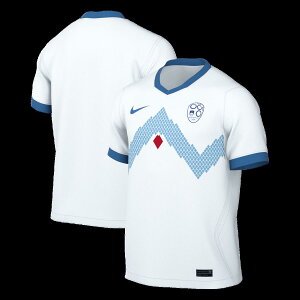 Men's Nike White Slovenia National Team 2026 Home Stadium Replica Jersey