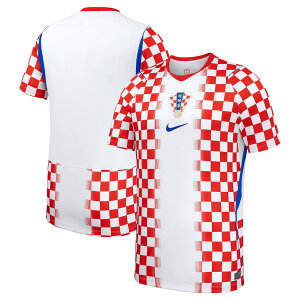 Men's Nike White Croatia National Team 2026 Home Stadium Replica Jersey