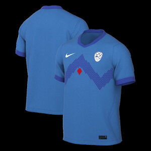 Men's Nike Blue Slovenia National Team 2026 Away Stadium Replica Jersey