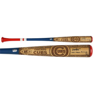 Pete Crow-Armstrong Chicago Cubs Autographed Pillbox Bat Company Mural Series Bat with MLB Debut 9-11-23 Inscription - Limited Edition of 10