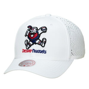 �y�����O�b�Y�zNBA �i�Q�b�c �A�W���X�^�u���L���b�v Mitchell & Ness/�~�b�`�F�����l�X �����Y �z���C�g (26 NBA MNC Perfect Logo Lightweight Poly Pro Crown Snapback)