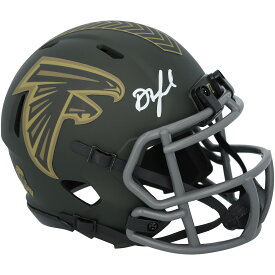 【公式シリアル番号付き】NFL ファルコンズ ドレイク・ロンドン 直筆サイン入り ミニヘルメット Fanatics Authentic/ファナティクスオーセンティック (AUT MINI HELMET 46150)