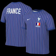【公式グッズ】NATIONAL TEAM フランス代表 プレマッチトップ Nike/ナイキ メンズ ブルー (NIK SU26 Men'…
