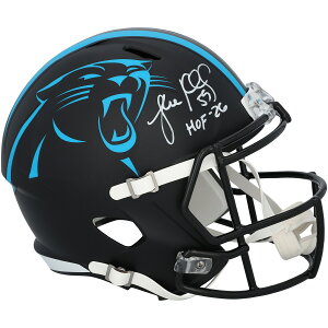 Luke Kuechly Carolina Panthers Autographed Riddell 2022 Alternate Speed Replica Helmet with HOF 26 Inscription