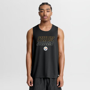 �y�����O�b�Y�zNFL �X�e�B�[���[�Y �^���N�g�b�v Nike/�i�C�L �����Y �u���b�N (MEN'S NIKE KICKOFF TANK)