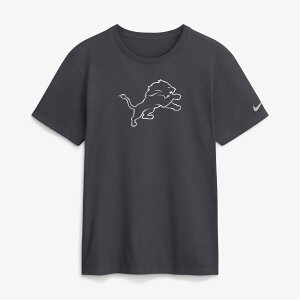 �y�����O�b�Y�zNFL ���C�I���Y T�V���c Nike/�i�C�L �����Y �A���X���T�C�g (Men's Nike Anthracite Fractal Logo SS Cotton T-shirt)