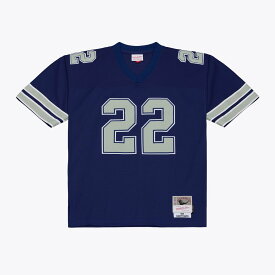 【公式グッズ】NFL カウボーイズ エミット・スミス ユニフォーム Mitchell & Ness/ミッチェル＆ネス メンズ ネイビー (Men's MNC Legacy Replica Jersey)