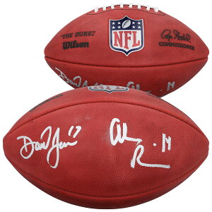 Alec Pierce & Daniel Jones Indianapolis Colts Autographed Wilson Duke Full Color Football