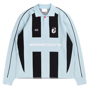 �y�����O�b�Y�zMLS ���i�C�e�b�hFC �|���V���c Live Breathe Futbol �����Y ���C�g�u���[ (LBF S26 Unisex Rossi LS Knit Polo)