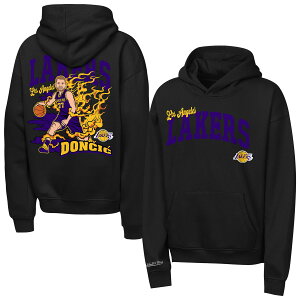 �y�����O�b�Y�zNBA ���C�J�[�Y ���J�E�h���`�b�` �p�[�J�[ Mitchell & Ness/�~�b�`�F�����l�X ���[�X�E�W���j�A�T�C�Y �u���b�N (FIRED UP HOODIE HW HD - YOUTH)
