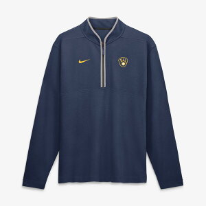 �y�����O�b�Y�zMLB �u�����[�Y �v���I�[�o�[ Nike/�i�C�L �����Y �l�C�r�[ (Holiday Nike Dri-FIT Victory Half Zip Top)