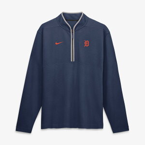 �y�����O�b�Y�zMLB �^�C�K�[�X �v���I�[�o�[ Nike/�i�C�L �����Y �l�C�r�[ (Holiday Nike Dri-FIT Victory Half Zip Top)