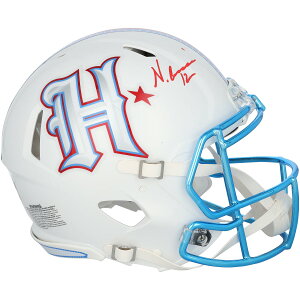 Nico Collins Houston Texans Autographed Riddell Rivalry Speed Authentic Helmet