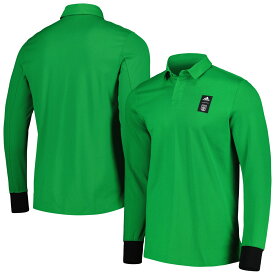 MLS オースティンFC ポロシャツ Adidas（アディダス） メンズ グリーン (ADI S23 Men's Travel LS Polo)